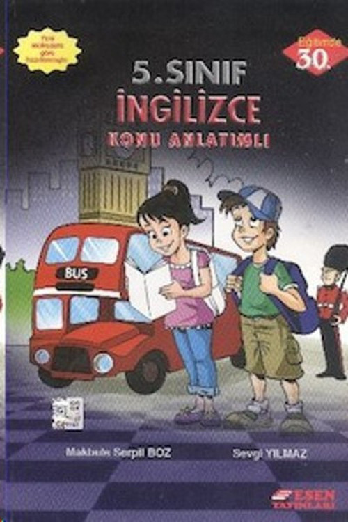 Esen 5.Sınıf İngilizce Konu Anlatımlı