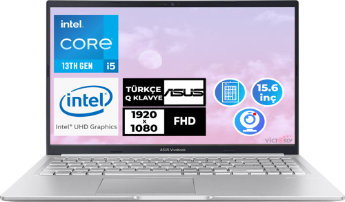 Vivobook i5-13420H 24GB 512GB SSD 15.6" FHD Freedos Taşınabilir Bilgisayar X1502VA-NJ734 002