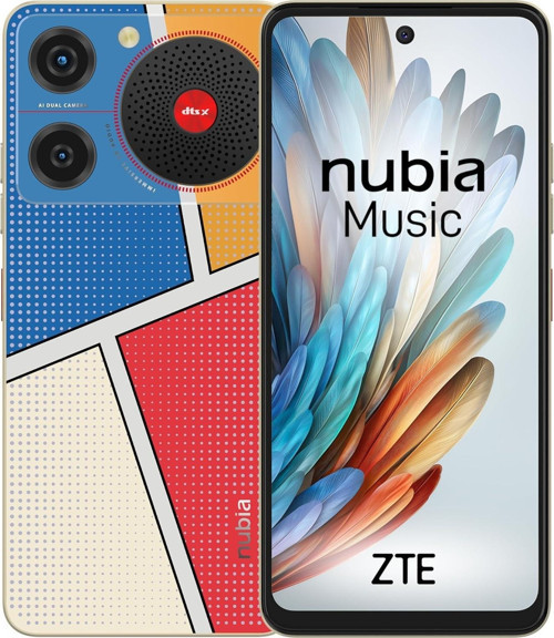 Zte Music 5G 128 GB 4 GB Ram (Nubia Türkiye Garantili) Siyah
