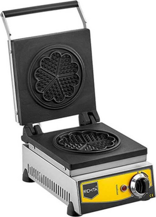 W11 Çicek Model Waffle Makinesi 16 cm Çap