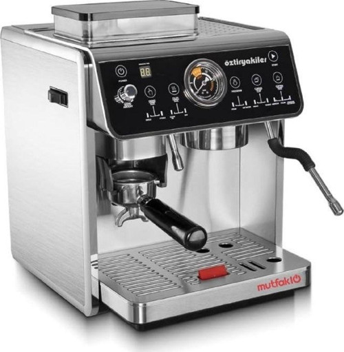 Mini Barista Ev tipi Öğütücülü Espresso Kahve Makinesi Pid Çift Kazan
