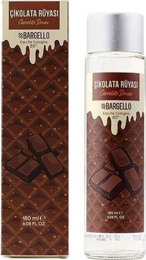 Çikolata Rüyası 180 ml Cam Şişe Dökme Kolonya - Mnms180kçi