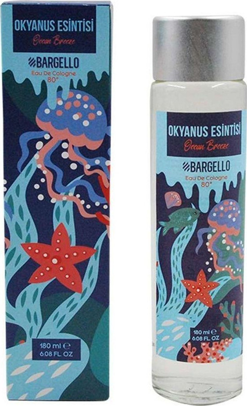 Okyanus Esintisi 180 ml Cam Şişe Dökme Kolonya Edc - Mnms180kok