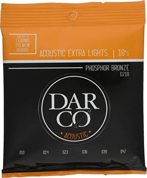 Martin Darco D210 Extra Light Akustik Gitar Teli (0.10 - 0.47)