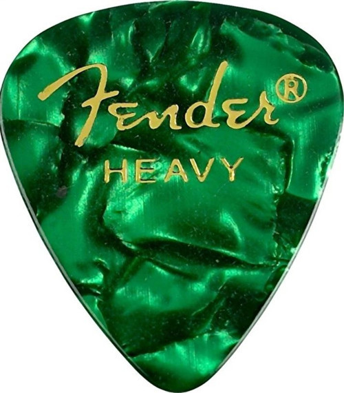 351 Shape Premium Heavy Yeşil Gitar Penası