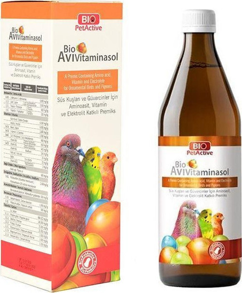 AviVitaminasol Kuş Multivitamin 500 ml