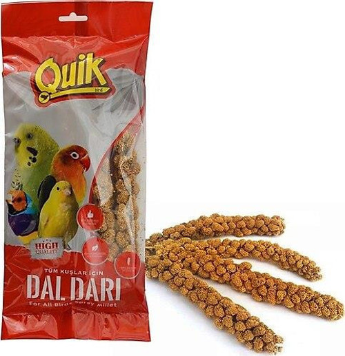 Kuşlar İçin Doğal 5 Adet Dal Darı Kutu