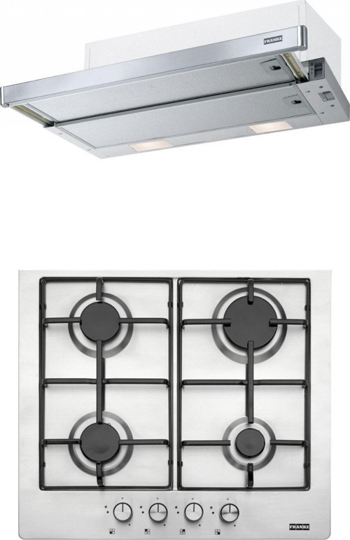Sürgülü Aspiratör FTC 6032 GR XS V2 600 Inox 315.0547.796/ Smart Linear FHNL 604 4G XS E Inox 106.0489.620 OCAK 2'Lİ ANKSTRE SET