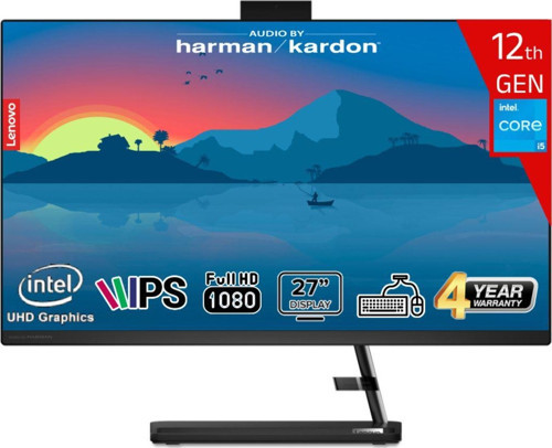 İ5-12450H 32Gb 512Gb Ssd 1Tb Hdd Freedos 27 Ips Fhd Klavye+Mouse Siyah F0Gj00Yxtr-325121 Aıo