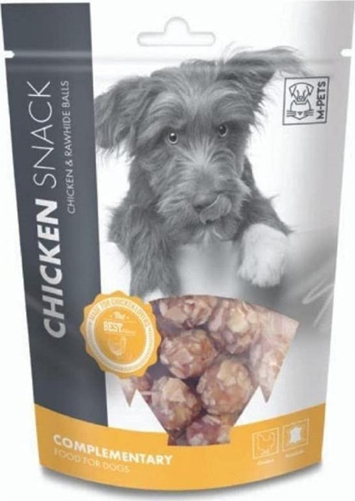 Chicken Rawhide Balls Tavuklu Köpek Ödülü 80gr