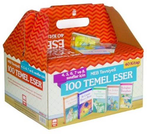 100 Temel Eser Seti - 4567 ve 8. Sınıflar İçin (40 Kitap Takım)