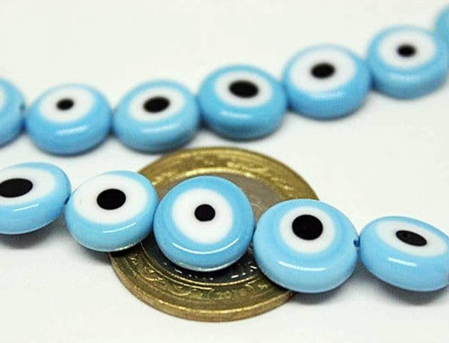 Cam Boncuk 11mm*4mm/10 Adet (11380-1)