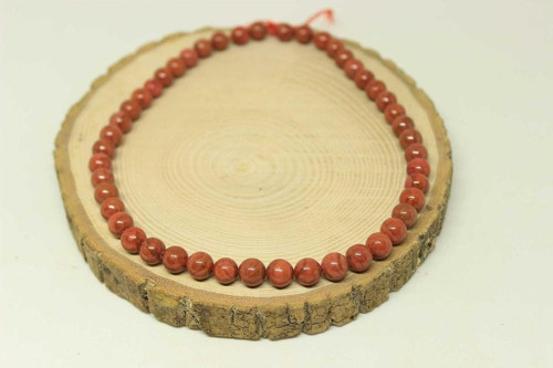 Jasper Taşı Kırmızı Dizi 8mm 22455