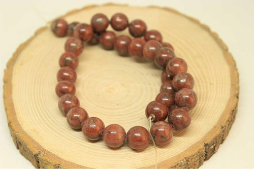 Jasper Taşı YARIM Dizi 12mm Aralığı (25860) (18cm uzunluğundadır)