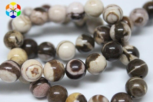 Jasper Zebra Taşı Yarım Dizi 8mm