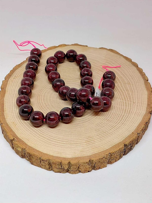Lal (Garnet – Granat ) Taşı Dizi 12mm