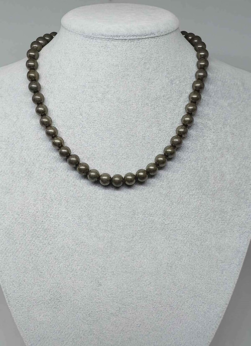 Pirit Taşı Kolye 8mm (klipsli)