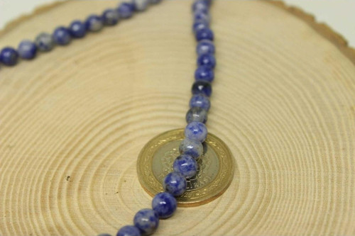 Sodalit Taşı 6mm/10 Adet