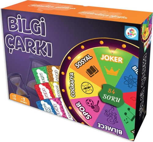 Bilgi Çarkı Eğitici Ve Eğlenceli Kutu Oyunu