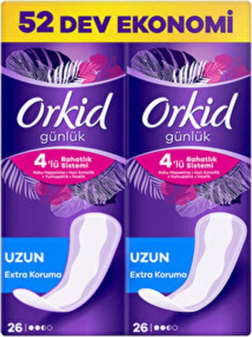 ( 5 Adet ) Günlük Koruma Eko Uzun Günlük Ped 52'Li