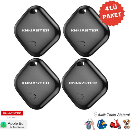 KNTAG 1 – 4’lü Paket Akıllı Takip Cihazı