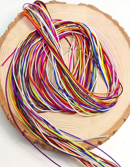 Paraşüt İpi 28'li Set 0.8mm / 3 metre (0.4mm ve üzeri taşlar için)