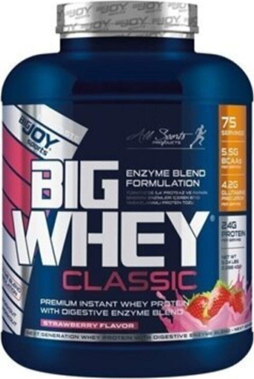 Bigjoy Big Whey Classic 2288 gr - Çilek Aromalı