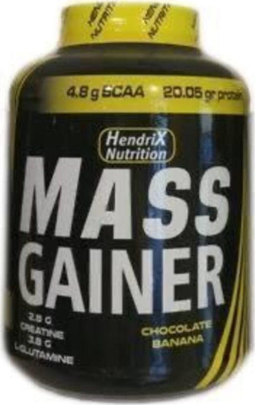 Hendrix Mass Gainer 4 Kg Aroma Çikolata - Muz