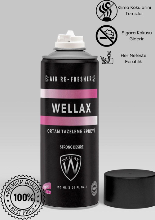 Koku Giderici Klima Bombası 150 Ml, Temizleyici Tazeleyici Strong Desire Kokulu Dezenfektan Sprey