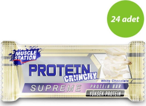 Supreme Protein Bar White Chocolate 40 gr 24 Adet
