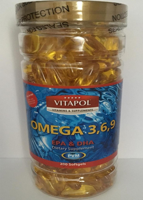 Omega 3-6-9 Balık Yağı 200 Softgel