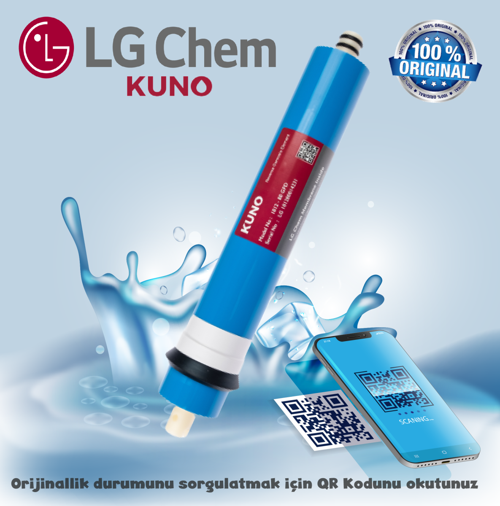 Su Arıtma Cihazı Membran Filtre 80 Gpd Lg Chem