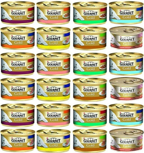 Gourmet Gold Karışık Kedi Konserve 85 Gr X 24 Adet Gourmet-karışıkx24