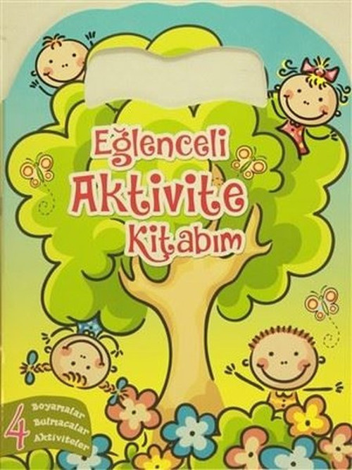Eğlenceli Aktivite Kitabım 4 - Yeşil Kitap Boyama Kitabı