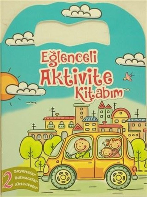 Eğlenceli Aktivite Kitabım 2 - Yeşil Kitap Boyama Kitabı
