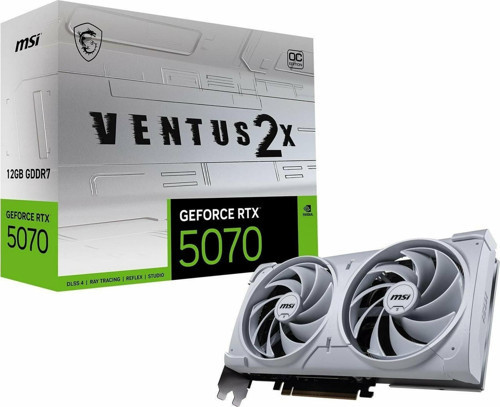 Ventus 2X White GeForce RTX 5070 OC 12GB GDDR7 192Bit HDMI/DP Ekran Kartı