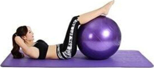 65 Cm Fitilli Pilates Topu Ve Pompa Seti Plates Denge Yoga Spor Egzersiz Top Jimnastik Fitness Gym