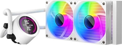 Thunderstorm Ts4 240mm Beyaz Argb Dijital Sıcaklık Göstergeli Am5, Am4 / Lga 185