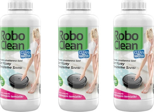 Roboclean Robot Süpürge Zemin Temizleyicisi 3X 1000 Ml (Robot Süpürge Deterjanı)