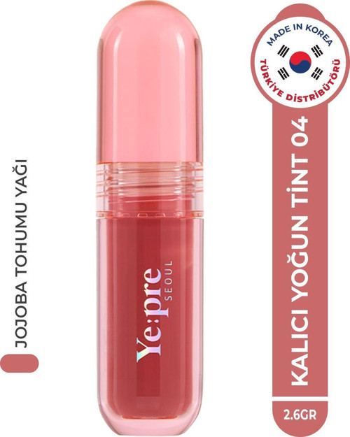 Gün Boyu Kalıcı, Kadife Dokulu, Mat Kore Lip Tint – Pretty Water Velvet Tint 2.6G (Berry Blossom)