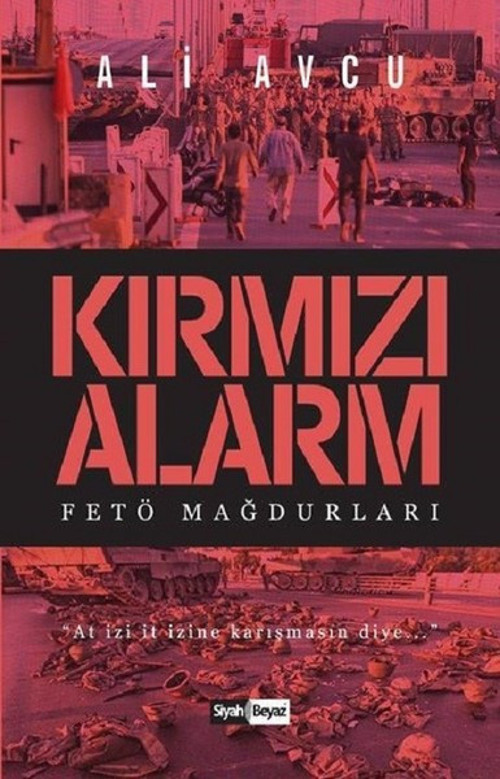 Siyah Beyaz Kırmızı Alarm