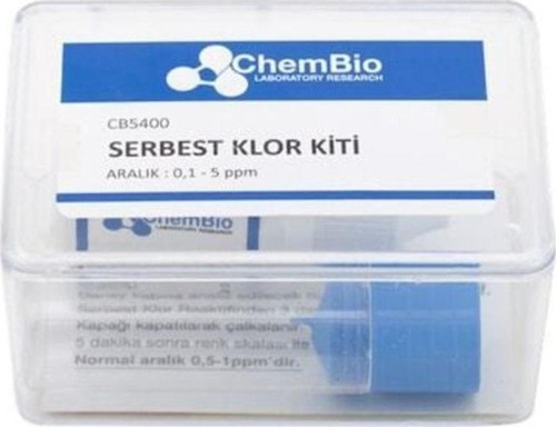 Chembio Serbest Klor Test Ölçüm Kiti