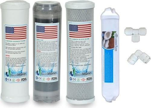 Justwater Aura Cebillion Uyumlu Açık Kasa Cihaz 4'lü Filtre Bakım Seti