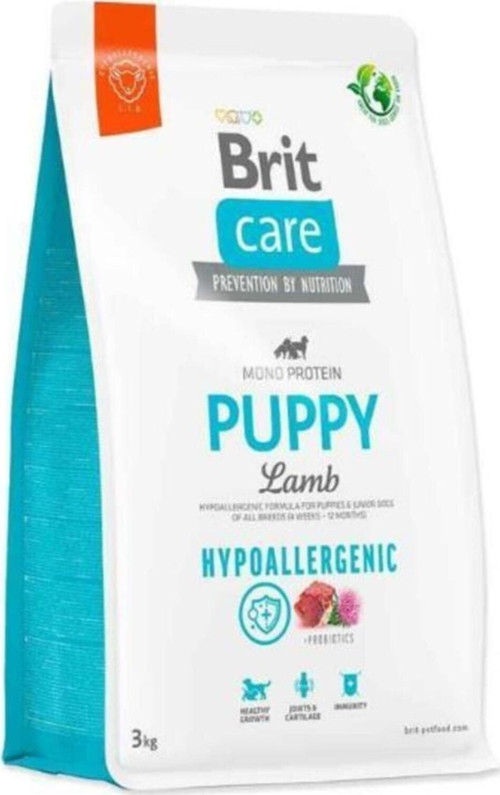 Hypo-allergenic Tüm Irklar Için Kuzulu Yavru Köpek Maması 3 Kg