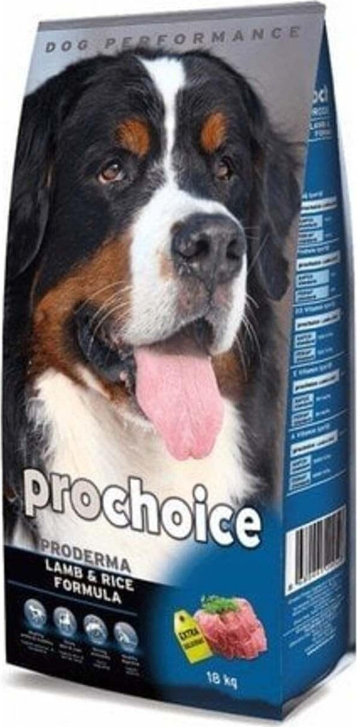 Proderma Kuzu Etli Pirinçli Köpek Maması 18 Kg