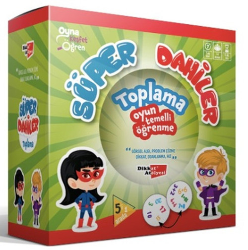 Dikkat Atölyesi Yayınları Süper Dahiler-Toplama