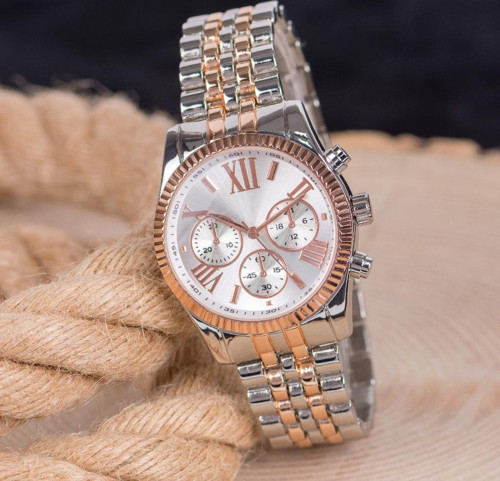 Trend Yeni Sezon Rose Silver Kasa Çelik Erkek Kol Saati ST-303992