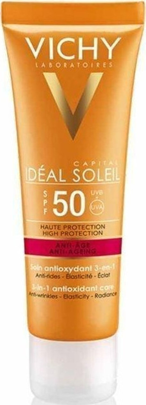 Ideal Soleil SPF50 Anti Ageing Care Cream 50ml