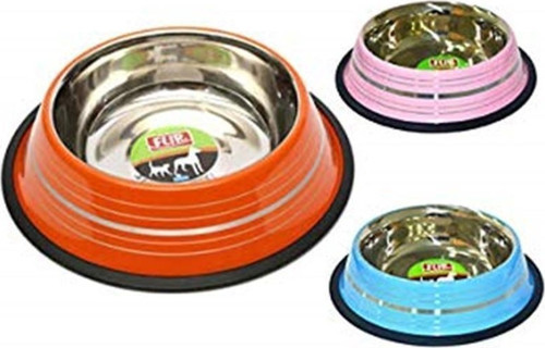 8 Oz. Ke-3201ps Renkli Şeritli Mama Kabı