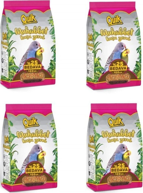 Muhabbet Kuşu Yemi 500 Gr (4 Al 3 Öde)
